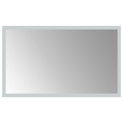 vidaXL Lustro łazienkowe z LED, 50x30 cm