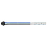 Taśma LED 12 pcs Czarny i Biały 1745 mm Miedź i plastik