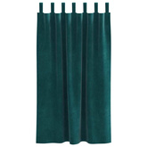 Zasłony zaciemniające 2 pcs Ciemna zieleń 140 x 175 cm Aksamit
