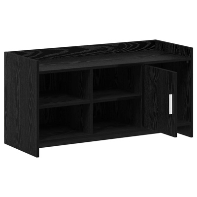 Szafka na buty z przechowywaniem Czarny dąb 100 x 39,5 x 51 cm