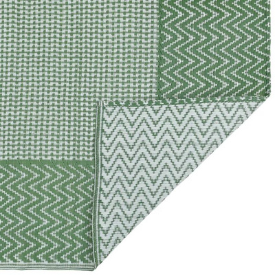 vidaXL Dywan zewnętrzny, zielony, 160 x 230 cm, PP model standard
