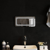 vidaXL Lustro łazienkowe z LED, 40x20 cm