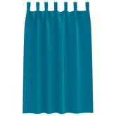 Firany blackout z kółkami 2 pcs Turkusowy 175 x 140 cm