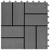 Płytka Tarasowa 11 pcs Szary 30 x 30 cm