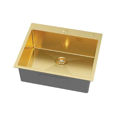 Zlewozmywak stalowy Ivette gold