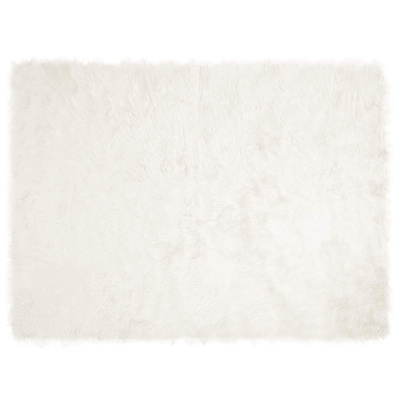 Dywan z sztucznej owczej skóry TAFALLA Biały 160 x 230 cm