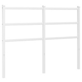 Metalowe wymienne wezgłowie, białe, 120 cm