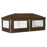 Namiot imprezowy rozkładany 575 x 289 x 245 cm Ciemnoszary