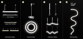 NEONFLEX ROPE 360 SILIKONOWA TUBA LED-3M ULLS26+ULAC269 Unilight