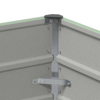 Donica Zielony 100 x 40 x 45 cm Stal