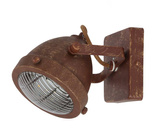 Lampa ścienna kinkiet 1xGU10 rdzawy FRODO 91-71064