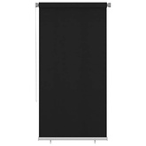 vidaXL Roleta zewnętrzna, 120x230 cm, czarna