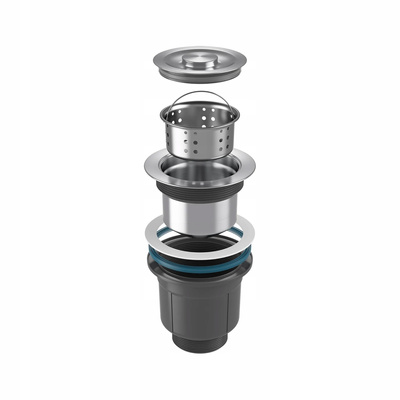Zlewozmywak stalowy 1,5K AIDA inox