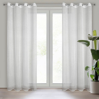 Firana Lily biała 140x250