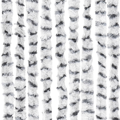 Zasłona przeciwko owadom, jasnoszaro-ciemnoszara, 118x220 cm