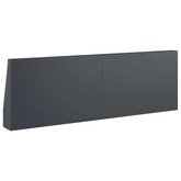 Mur oporowy 4 szt. 60 x 12 x 30 cm Stal antracytowy