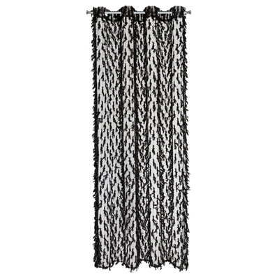 Zasłona Victoria czarna 140x250