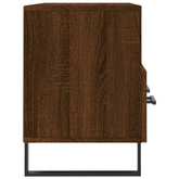 vidaXL Szafka pod TV, brązowy dąb, 102x36x50 cm