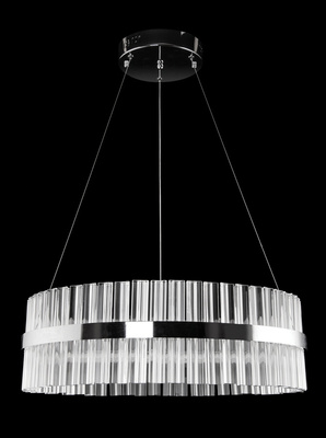 Lampa wisząca CHROM kryształ W-E 1694/37W