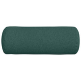 Poduszki Wałkowe 2 pcs Ciemna zieleń ? 25 x 70 cm tkanina