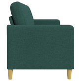 Sofa z miejscem do przechowywania Ciemnozielony