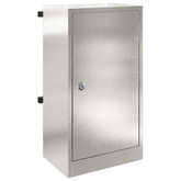 skrzynka na listy Srebrny 30 x 20 x 55 cm Stal nierdzewna