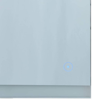 vidaXL Lustro łazienkowe z LED i czujnikiem dotykowym, 60x50 cm
