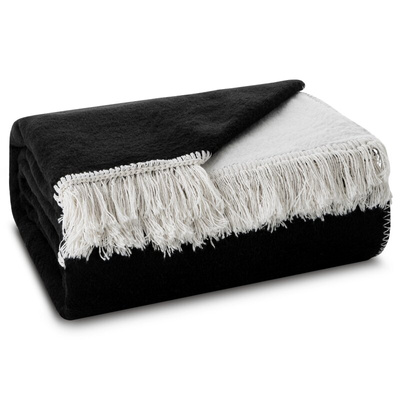 Koc Duo biały 150x200