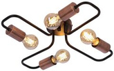 Lampa sufitowa 4xE27 48cm czarna HERPE 34-66923