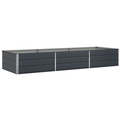 Donica Antracyt 290 x 100 x 45 cm Stal Galwanizowana