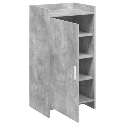 Szafka na buty z przechowywaniem Betonowy szary 48 x 36 x 92 cm