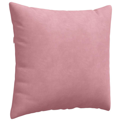 Poduszki na sofę 2 pcs Różowy 50 x 50 cm Tkanina sztruksowa