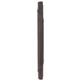 vidaXL Dywan okrągły, ciemnobrązowy, 60 cm, bambusowy