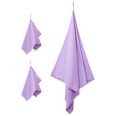 Zestaw Ręczników Sportowych 3 pcs Fioletowy