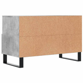 vidaXL Szafka pod TV, szarość betonu, 80x36x50 cm