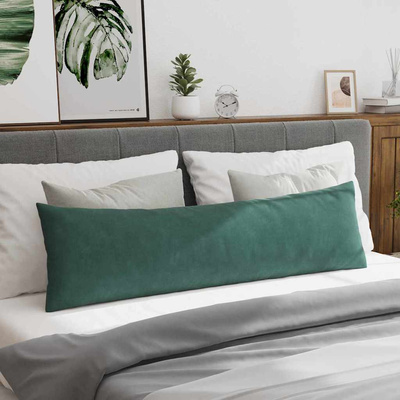 Poduszki na sofę 2 pcs Ciemna zieleń 145 x 40 cm