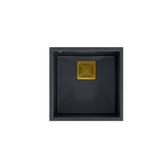DAVID 40 GraniteQ black diamond/elementy złote