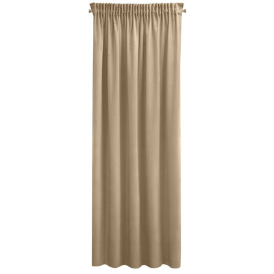 Zasłona Pier ciemnobeżowa 140x270