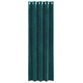 Zasłony zaciemniające 2 pcs Ciemna zieleń 140 x 245 cm Aksamit