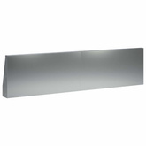Mur oporowy 4 szt. 80 x 12 x 40 cm Stal ocynkowana srebrny