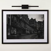 Czarny Kinkiet nad obraz 2W CRI90 na Baterie 40cm Abruzzo Vinci