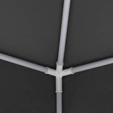 vidaXL Namiot imprezowy ze ściankami, 4x6 m, antracytowy, 90 g/m²