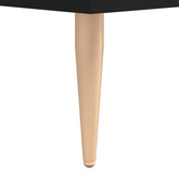 vidaXL Szafka pod TV, czarna, 102x36x50 cm, materiał drewnopochodny