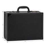 Walizka fryzjerska barberska czarna 143636
