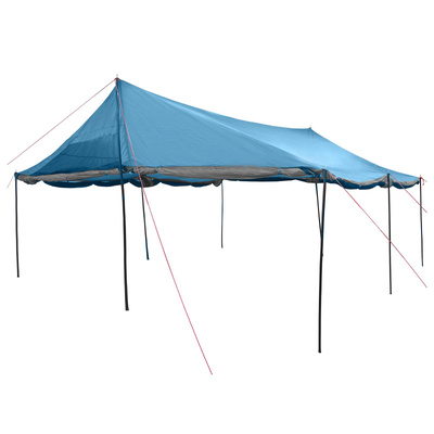 Namiot rodzinny niebieski 600 x 400 x 268 cm Poliester i Stal