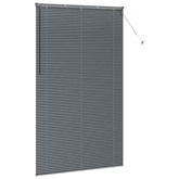 Żaluzje weneckie Ciemnoszary 220 x 135 cm Aluminium
