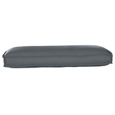 Poduszka Antracyt 120 x 50 x 12 cm Materiał Oxford