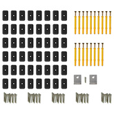 Deska Tarasowa 6 pcs Antracyt Kompozyt drewniano-plastikowy