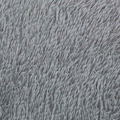 Dywan shaggy z długim włosiem, NAVARRA, jasnoszary, 200x200 cm