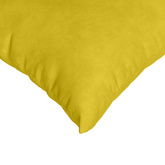 Poduszki na sofę 2 pcs Żółty 50 x 50 cm Tkanina sztruksowa